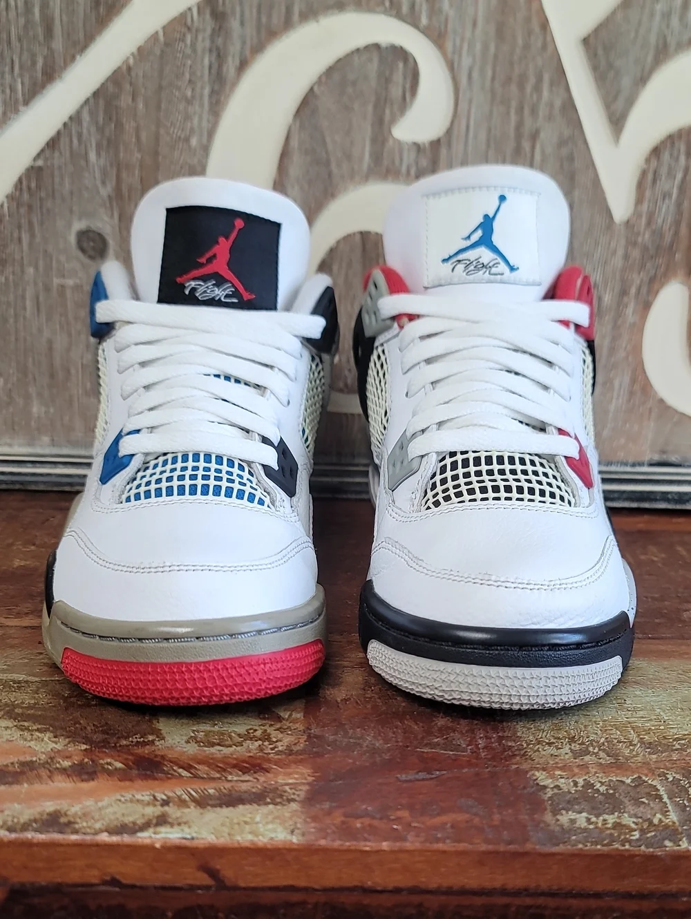 Nike Air Jordan 4 SE 'What The 4' 30th Anniversary Wmns 8.5 Good Condition.